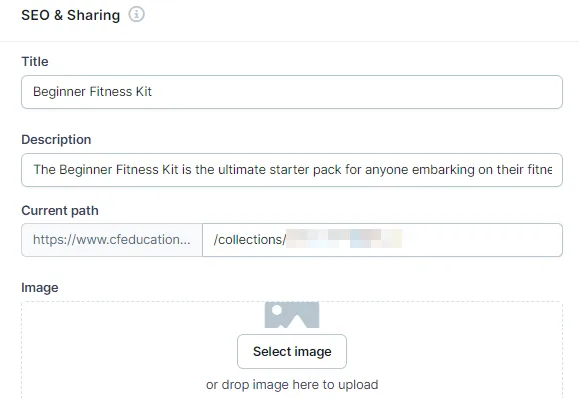 SEO and Sharing